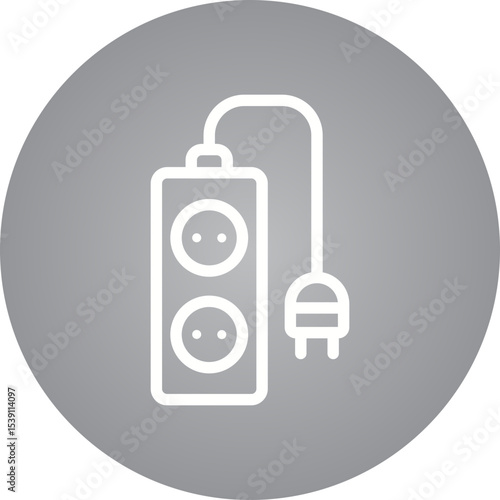 Extetntion single icon vector illustration