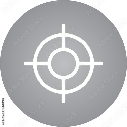 Target single icon vector illustration