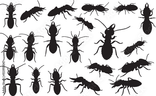Termite Silhouettes