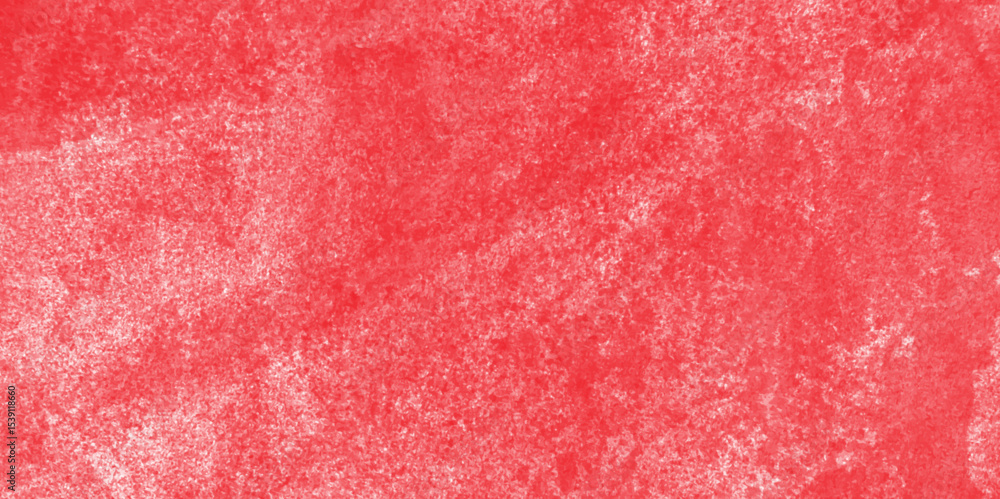 Fototapeta premium Abstract watercolor red grungy vintage style texture with seamless pattern and creative monochrome design modern background, bright red paint surface distress overlay texture grunge abstract design.