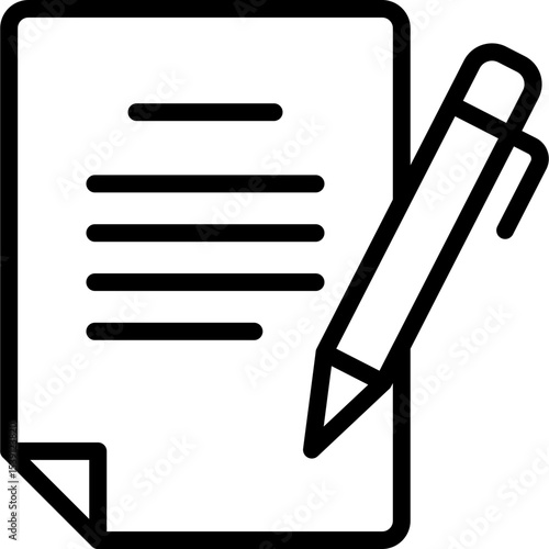 Paper single icon vector illustration