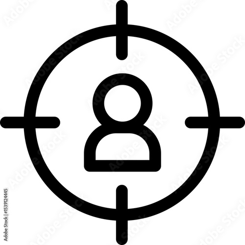 Target single icon vector illustration