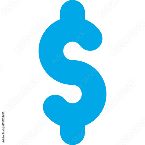 Dollar note single icon vector illustration