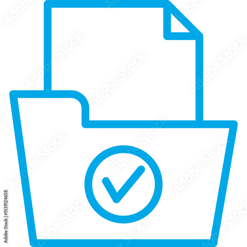 Folder single icon vector illustration