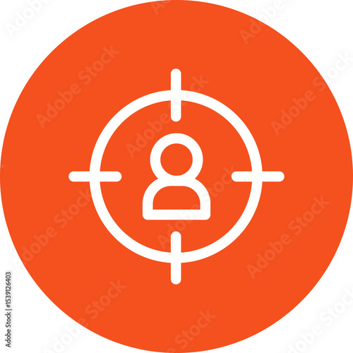 Target single icon vector illustration
