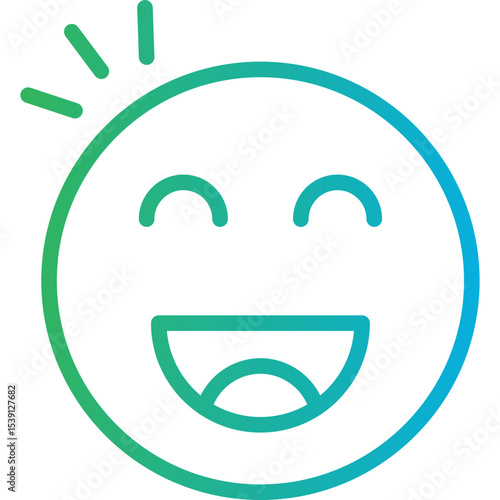 Smiley single icon vector illustration