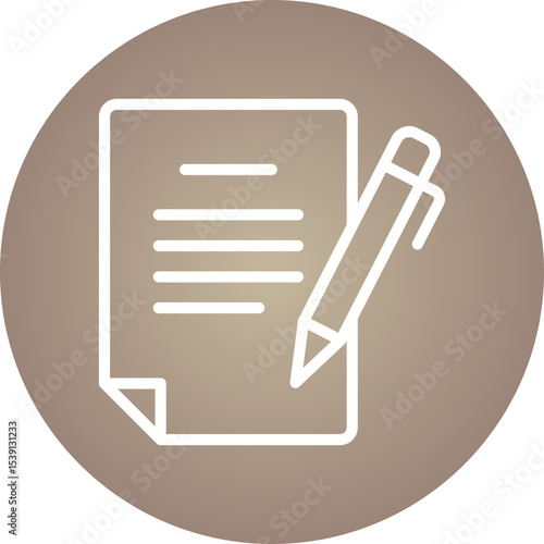 Paper single icon vector illustration