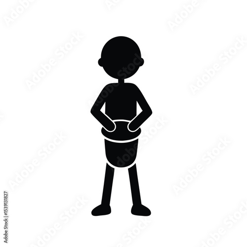 Friends Drumming Together Silhouette