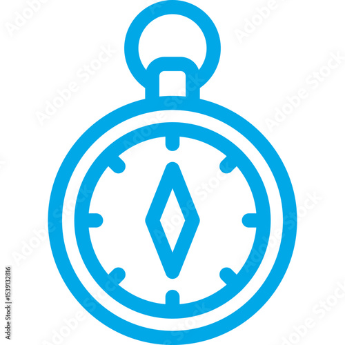 Clock single icon vector illustration