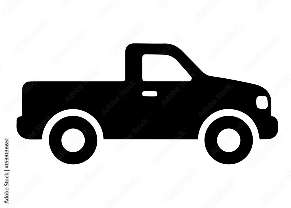Fototapeta premium vector pickup truck