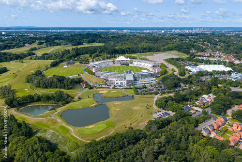 Utilita Bowl also know as The Rose Bowl.  cricket ground and hotel complex in West End, Hampshire. It is the home of Hampshire County Cricket Club.