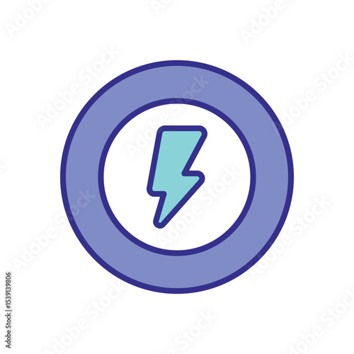Power Network icon vector