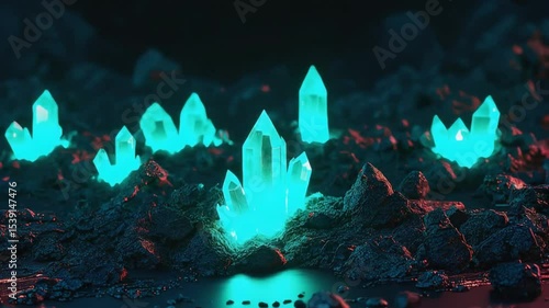 Kryptonite in a rock.