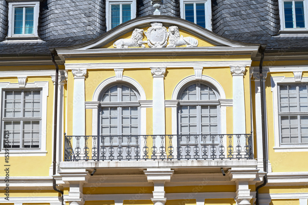 Obraz premium Ehemaliges Kurgebäude in Hanau-Wilhelmsbad (Hessen)