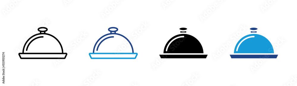 Fototapeta premium Cloche Icon