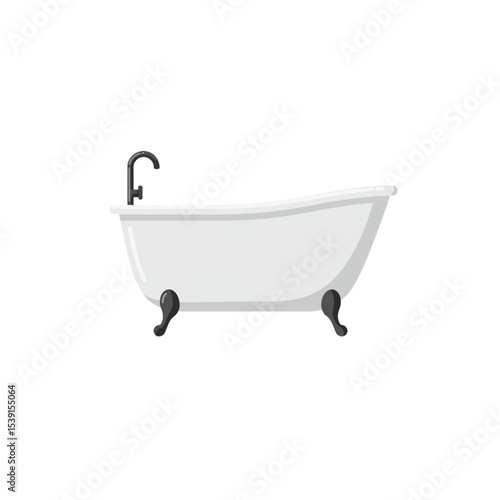 Elegant Bathtub: Vintage Style for Modern Bathrooms