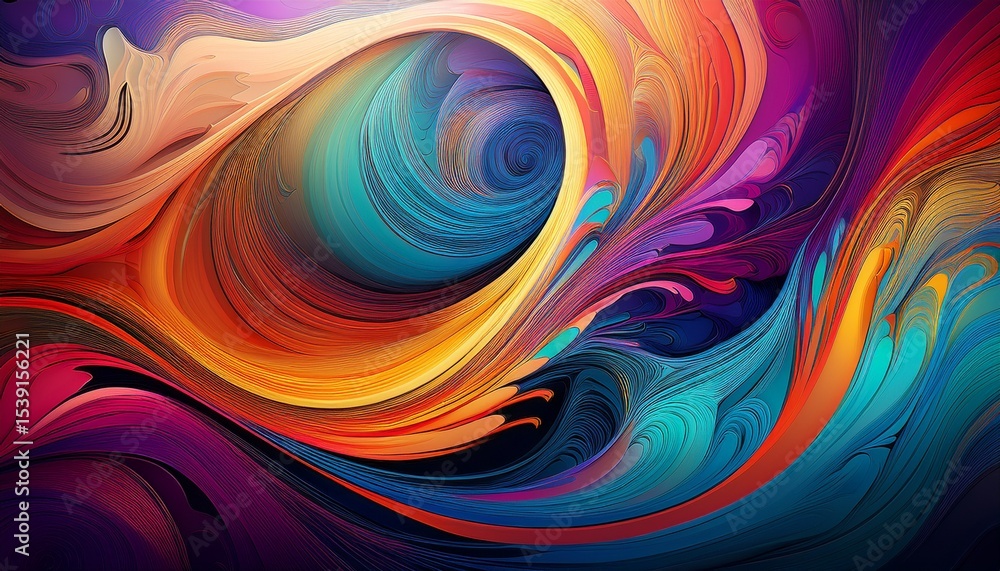 Fototapeta premium abstract background with swirling colours
