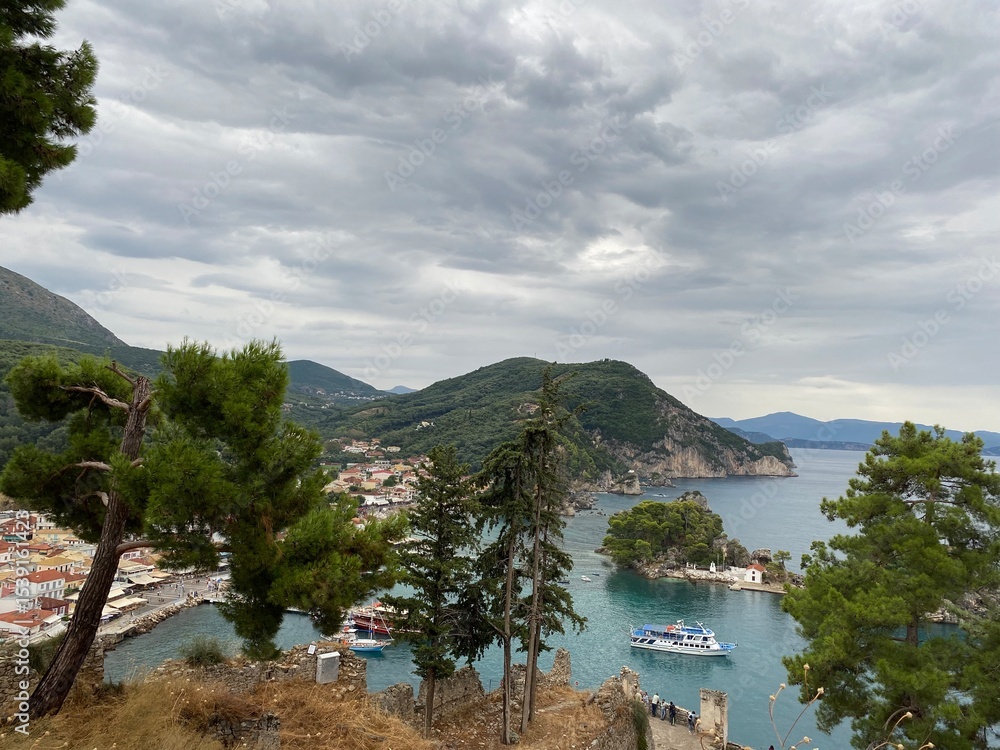 Fototapeta premium view from the sea