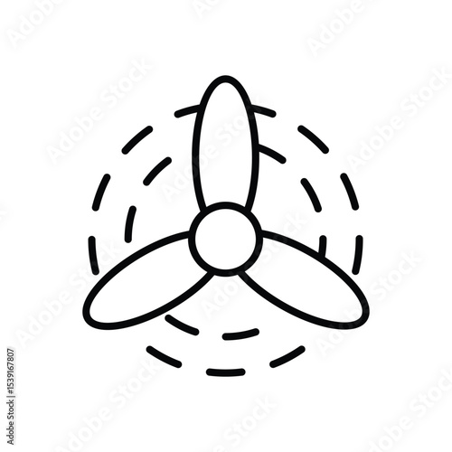 Wind Energy icon vector