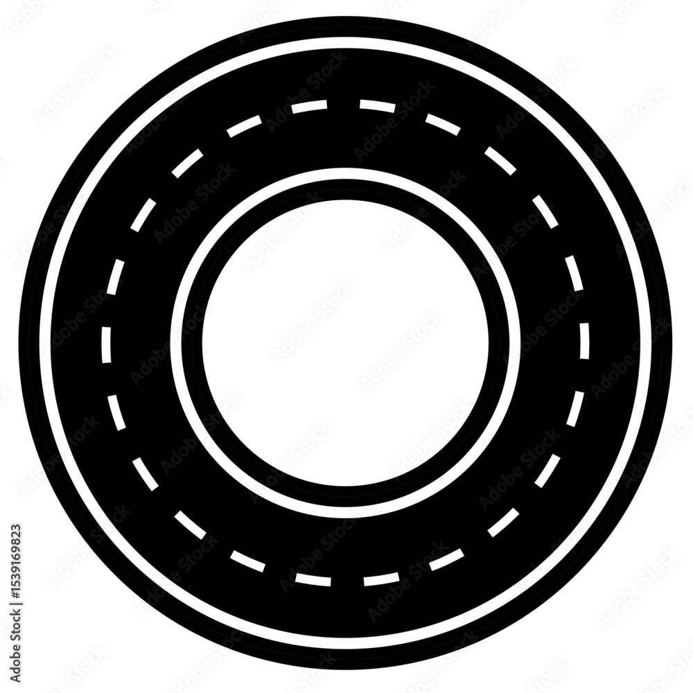 Road and highway in perspective icon. Road path with different bends. The road connects the cities road pieces in graphic style. Vector illustration isolated on transparent background Road and highway in perspective icon. Road path with different bends. The road connects the cities road pieces in graphic style. Vector illustration isolated on transparent background