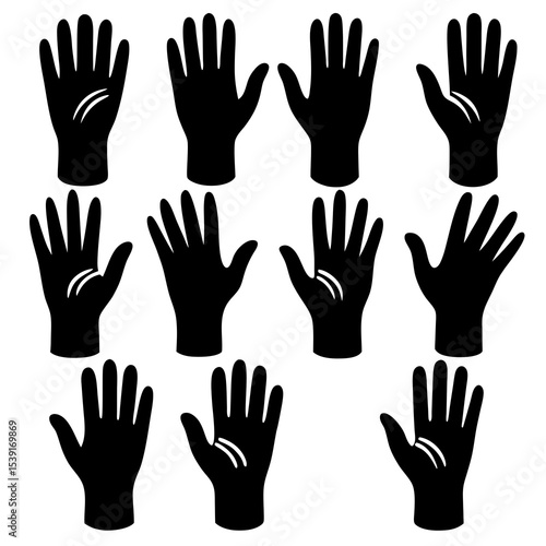 hands vector illustration