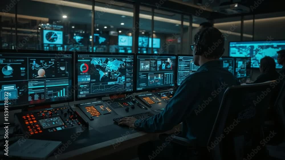 Green Energy Technician Monitoring Renewable Systems Dashboard
Green Energy Technician Monitoring Renewable Systems Dashboard