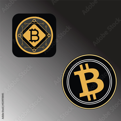 Gold Beet coin sign icon symbol representing money finance and wealth in 3D vector style