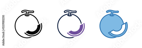 Melon Fruit Icon
