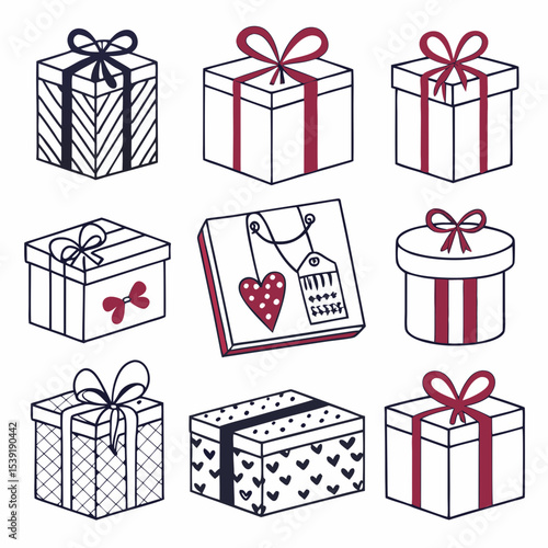 Gift icon present icons shopping christmas sale gift