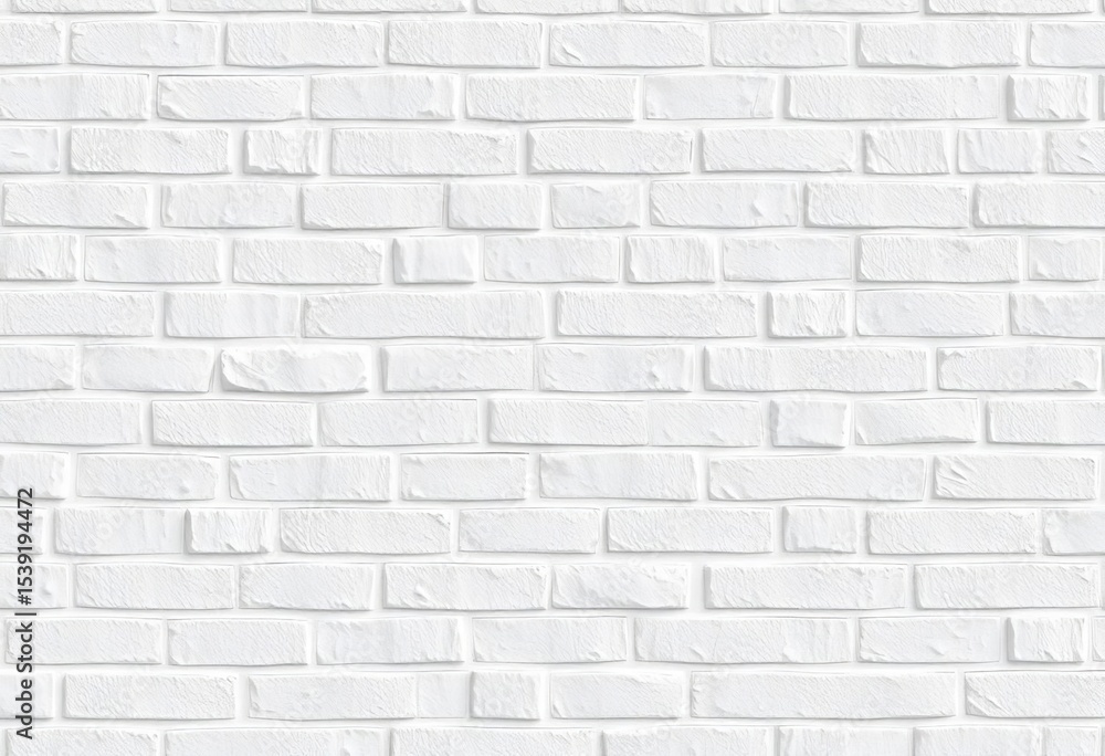 Obraz premium Seamless texture of horizontal white stone brick wall , background, masonry