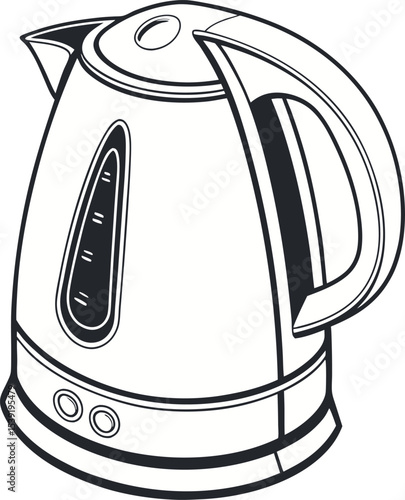 kettle vector illustration