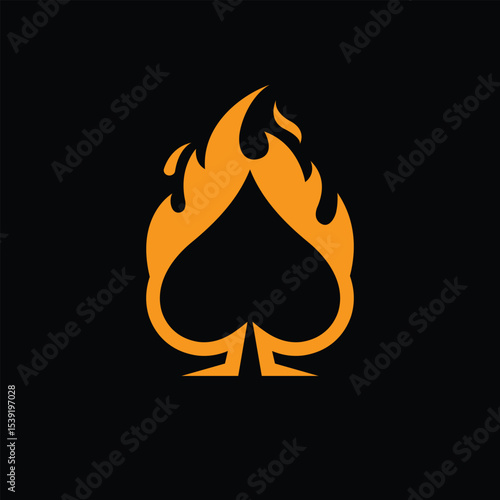 аce abstract logo modern style