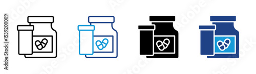 Medication Bottle Icon