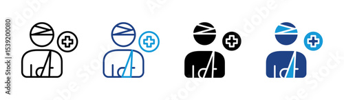 Injured Patient Icon