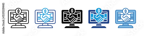 Online Partnership Icon