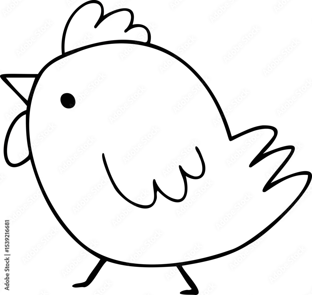 cute chicken vector illustration cute chicken vector illustration