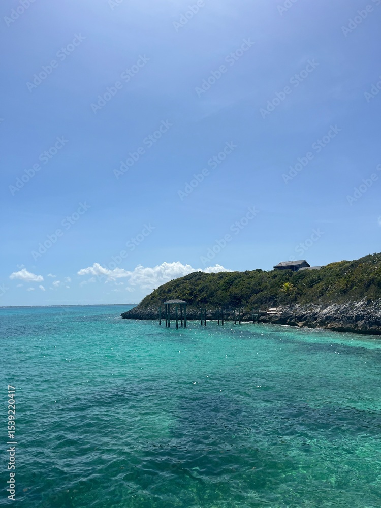 Fototapeta premium island in the sea