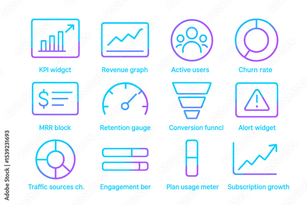Neon digital dashboard with analytics and user interface elements Neon digital dashboard with analytics and user interface elements