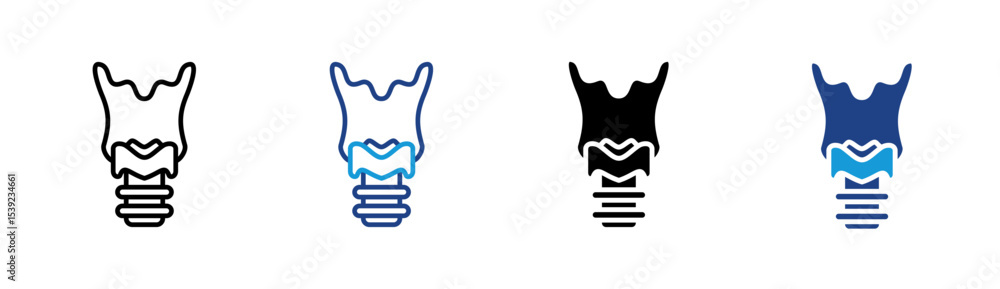 Obraz premium Trachea Icon
