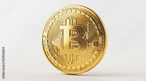 Golden Bitcoin Coin (1)