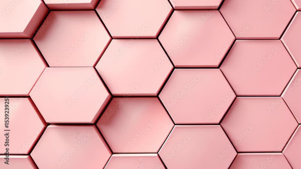 Geometric Rose Quartz: A seamless pattern of rose quartz hexagonal tiles, perfect for adding a touch of elegance and sophistication to any design. Geometric Rose Quartz: A seamless pattern of rose quartz hexagonal tiles, perfect for adding a touch of elegance and sophistication to any design.