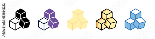 Sugar Cubes Icon