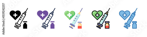 Insulin Syringe Icon