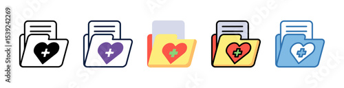 Heart Report Icon
