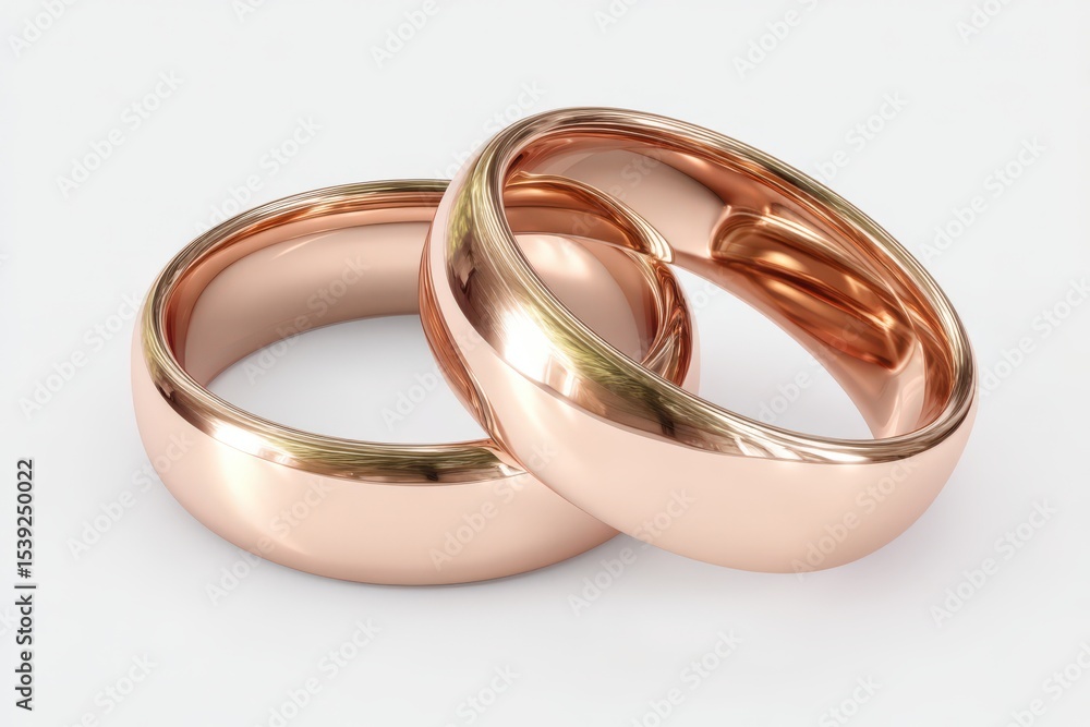 Close-up of elegant intertwined wedding rings showcasing intricate design and polished finish symbolizing eternal love and commitment in a warm, rich golden hue Close-up of elegant intertwined wedding rings showcasing intricate design and polished finish symbolizing eternal love and commitment in a warm, rich golden hue