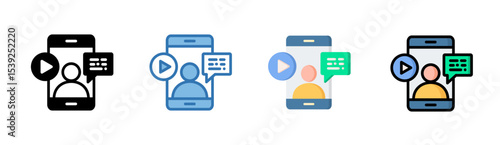 Live Streaming Icon