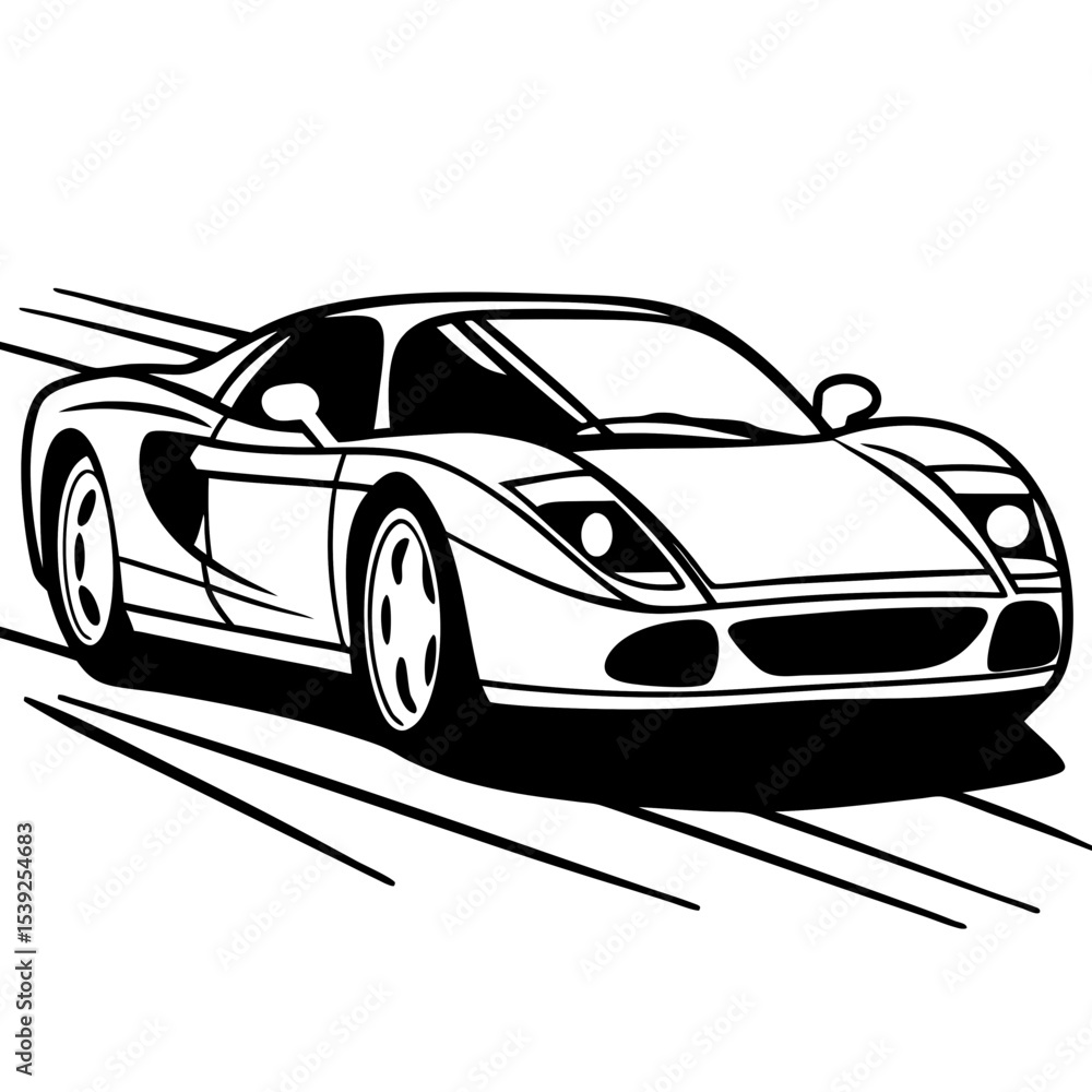 Obraz premium car vector illustration