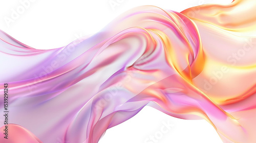 Wallpaper Mural Ethereal Flowing Abstract Art With Warm Pastel Colors Creating A Dreamy Atmosphere Torontodigital.ca