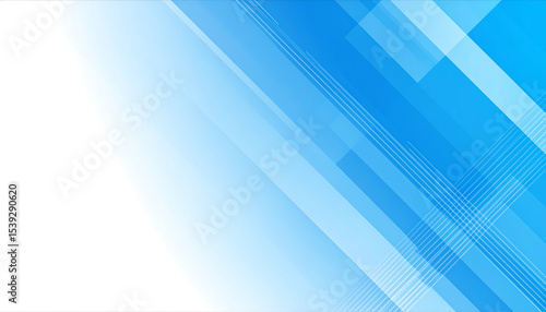 Wallpaper Mural Abstract Blue Geometric Background with Diagonal Lines and White Gradient for Modern Design Projects Torontodigital.ca