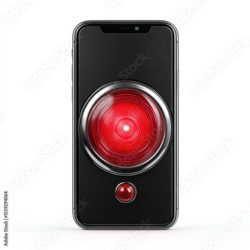 HAL 9000 Style Phone, Sci-Fi Concept Design